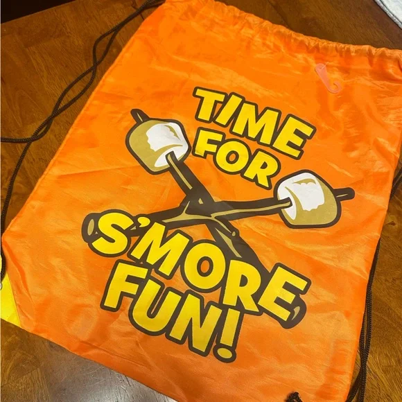 S‘more Fun Drawstring Backpack - Picture 3 of 15